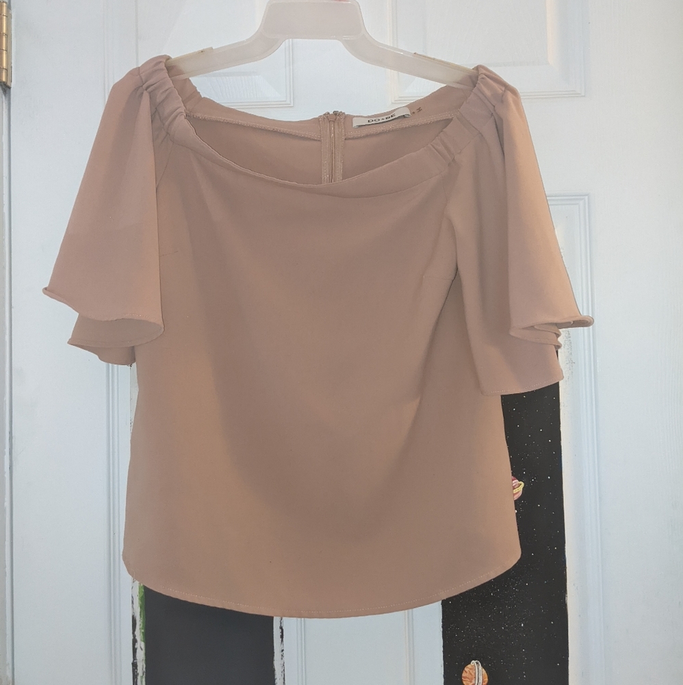 Flowy Off The Shoulder Top